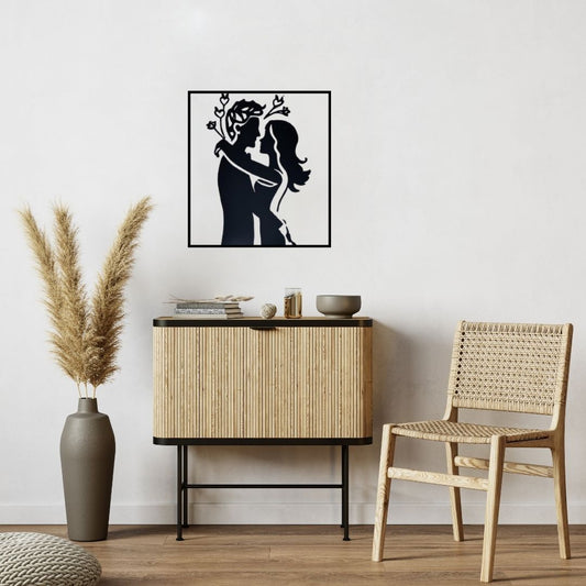 Couple Hugging | Wall Art